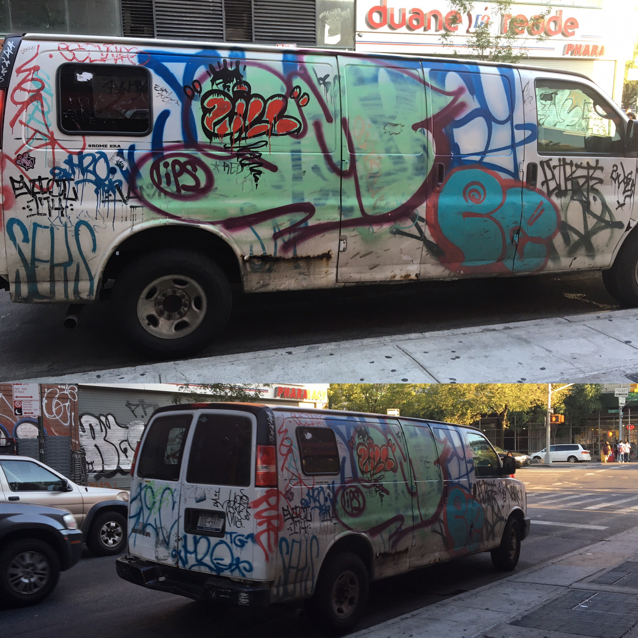 Graffiti is everywhere (Lower Eastside, New York)