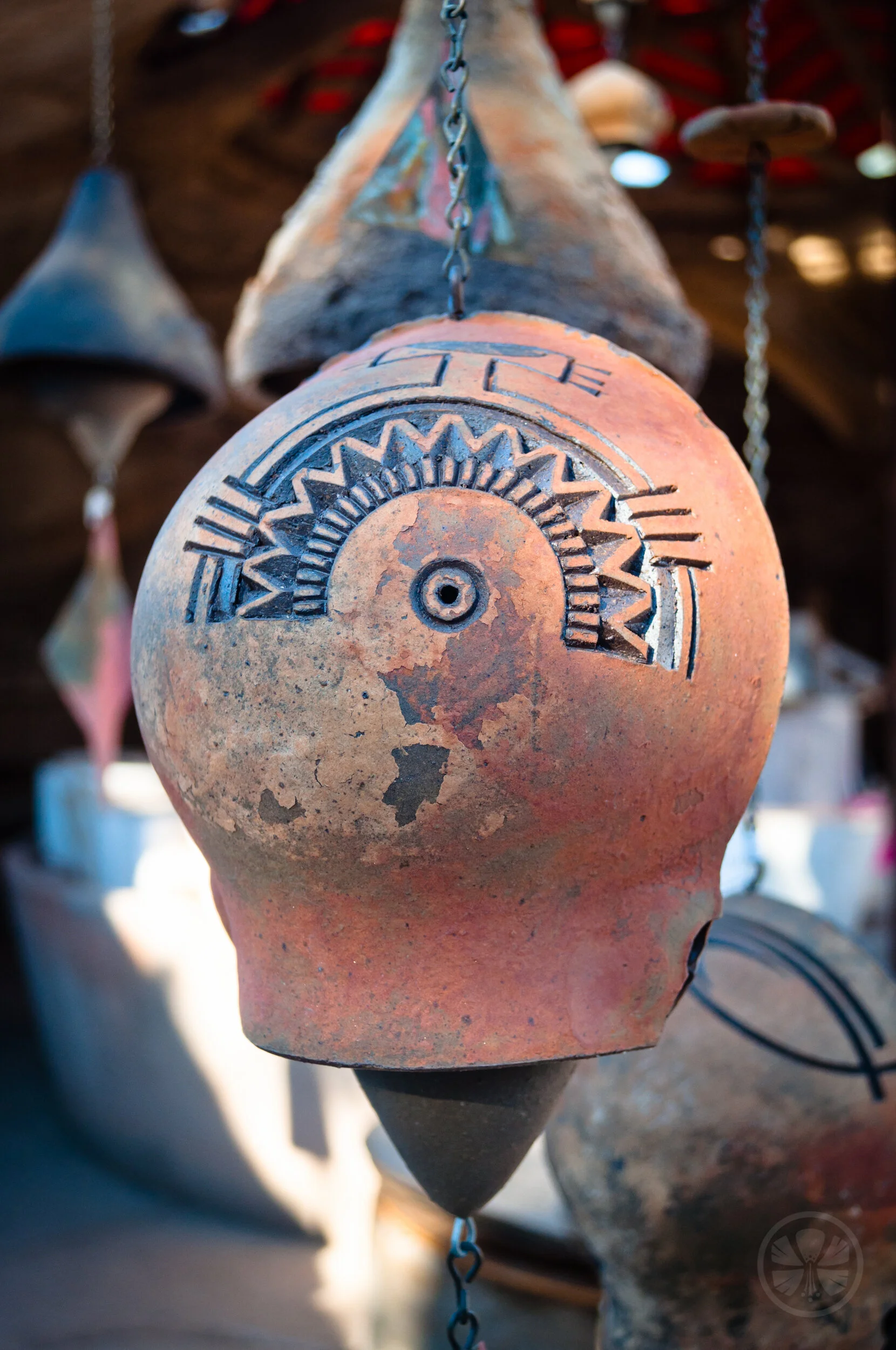 Exploration of the spaces and forms of Cosanti, an architectural experiment and bell foundry in Paradise Valley 2015