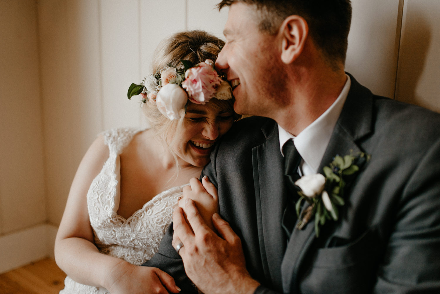 Newlyweds inside on rainy wedding day-7.jpg