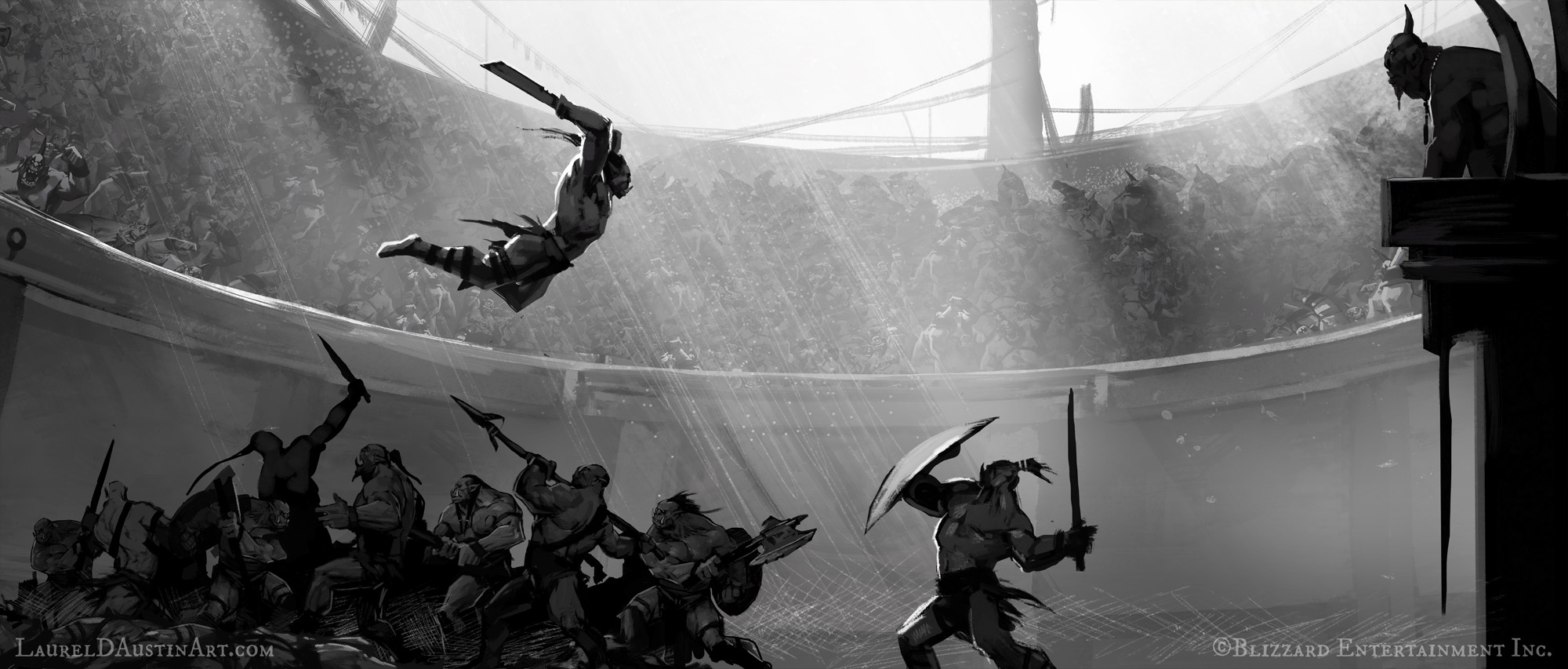 Kargath killing the final orc