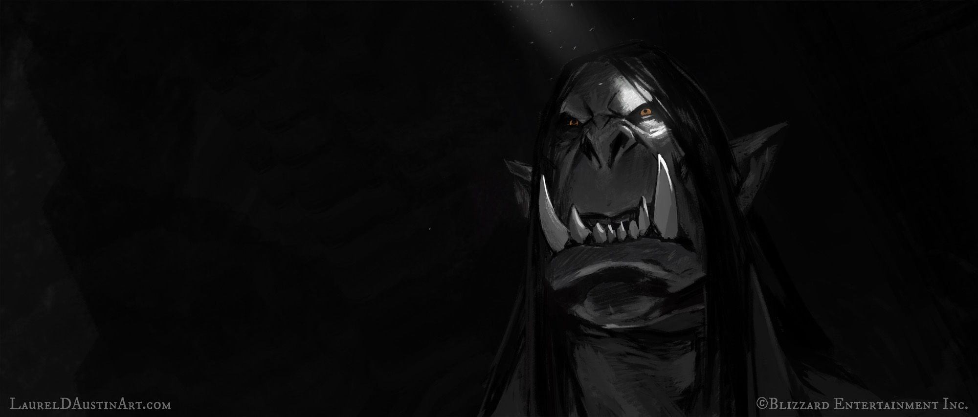 Kargath dreaming of freedom. Or... I guess not freedom so much as dreaming of decapitating ogres. Lucky for him he'll get to do a lot of that.