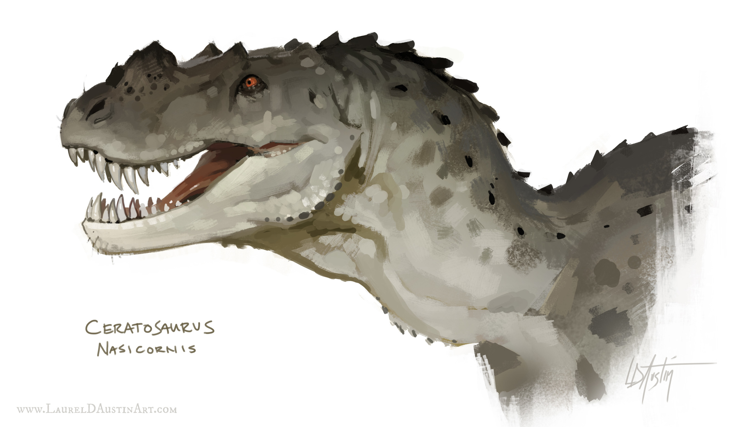In my mind, all dinosaurs have whiskers.