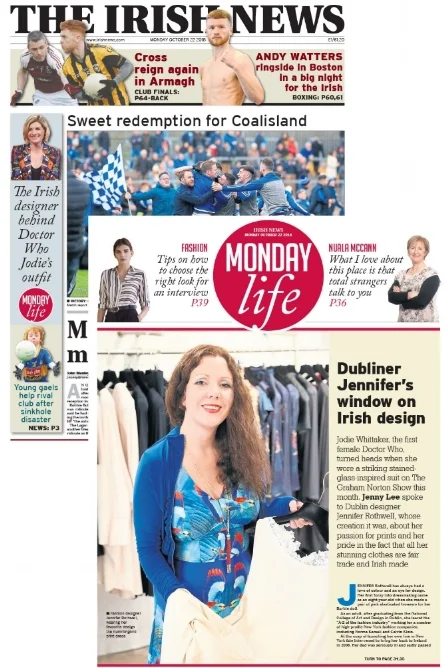 Irish News October 22nd, 2018