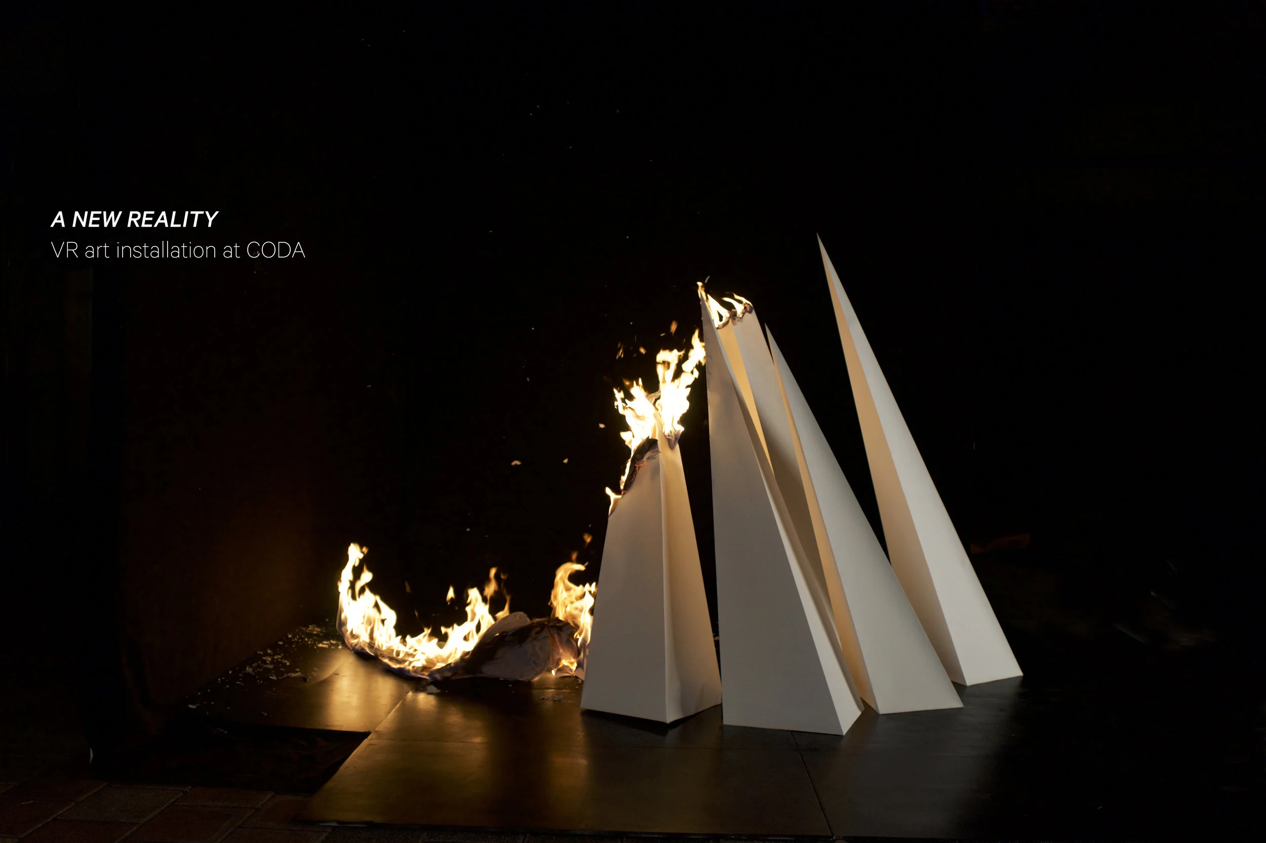'A New Reality' - VR art installation
