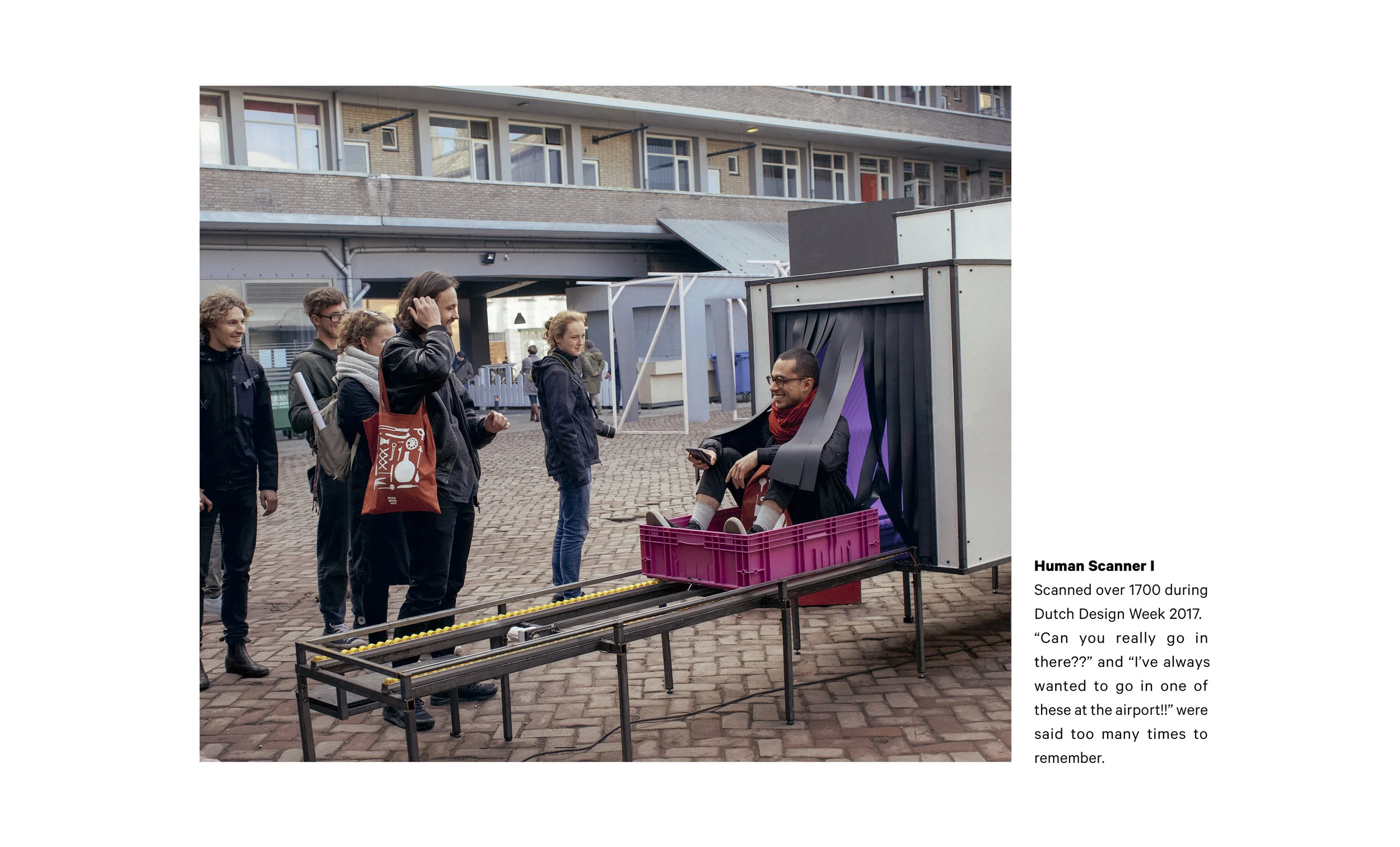 Human Scanner I - Dutch Design Week