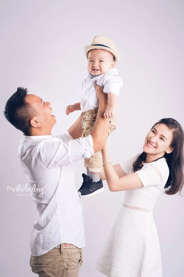 Chụp ảnh gia đình. Ảnh: MAKI Baby