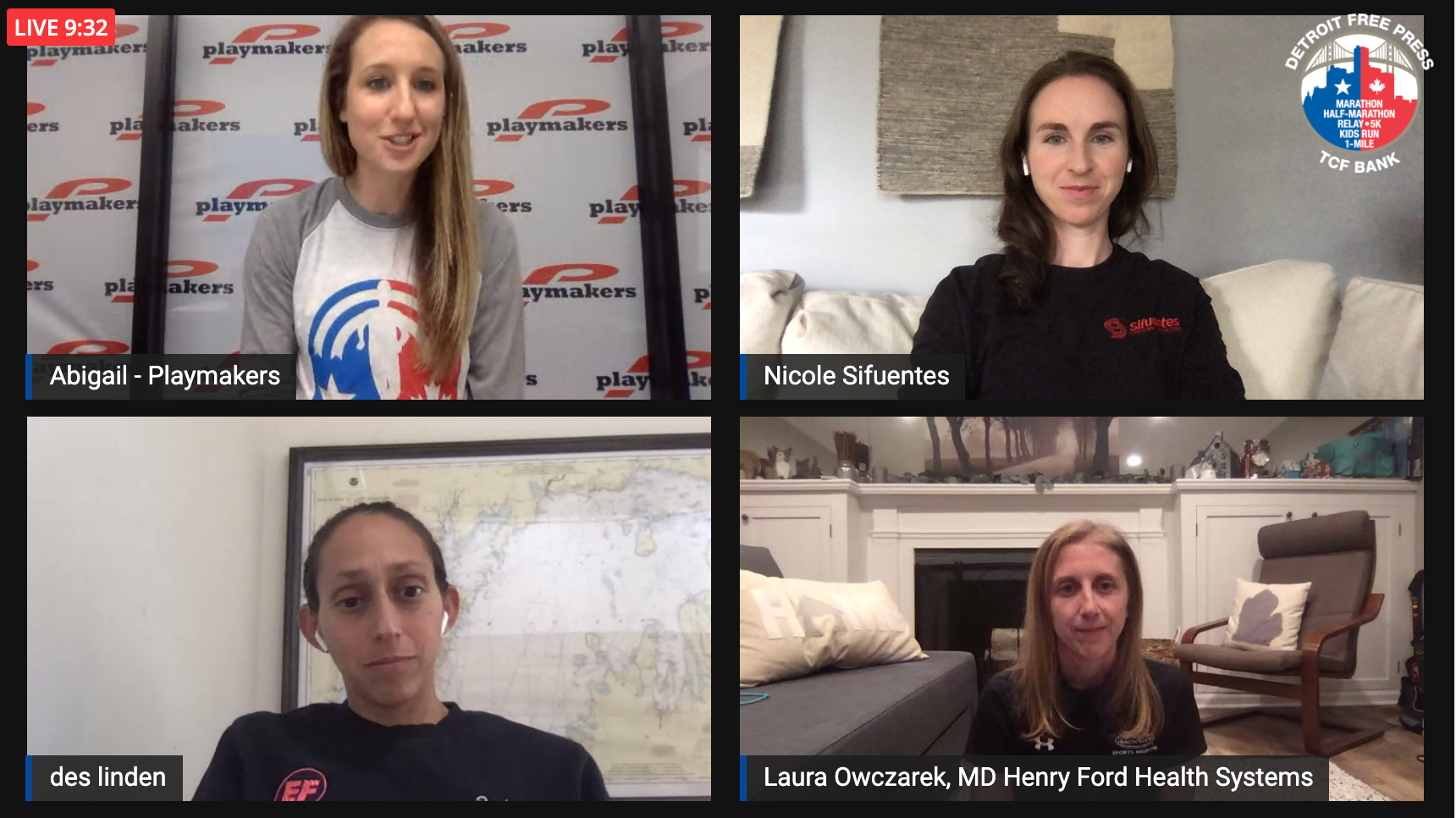 Detroit Free Press: Pro Running Panel