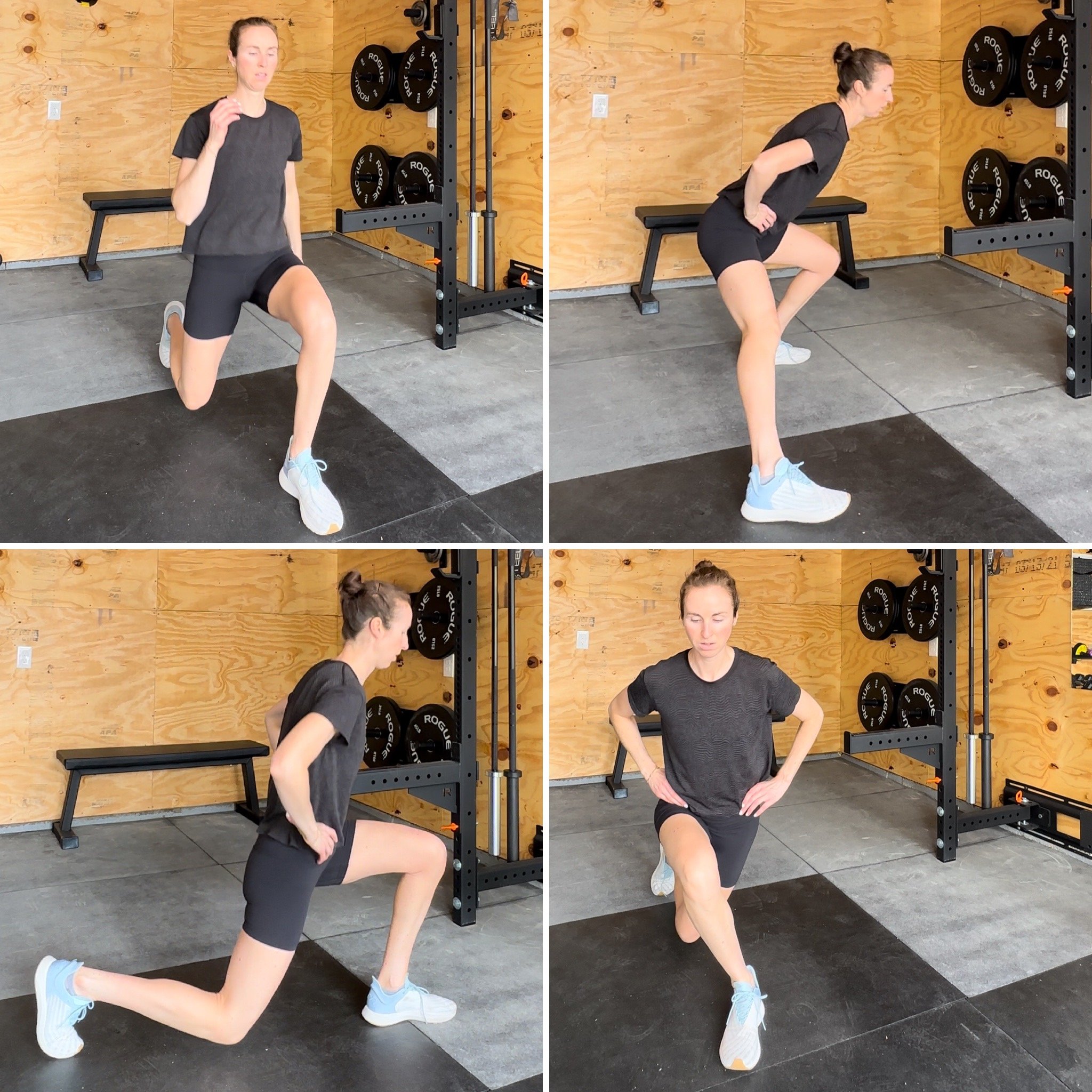 Lunge Matrix for Runners