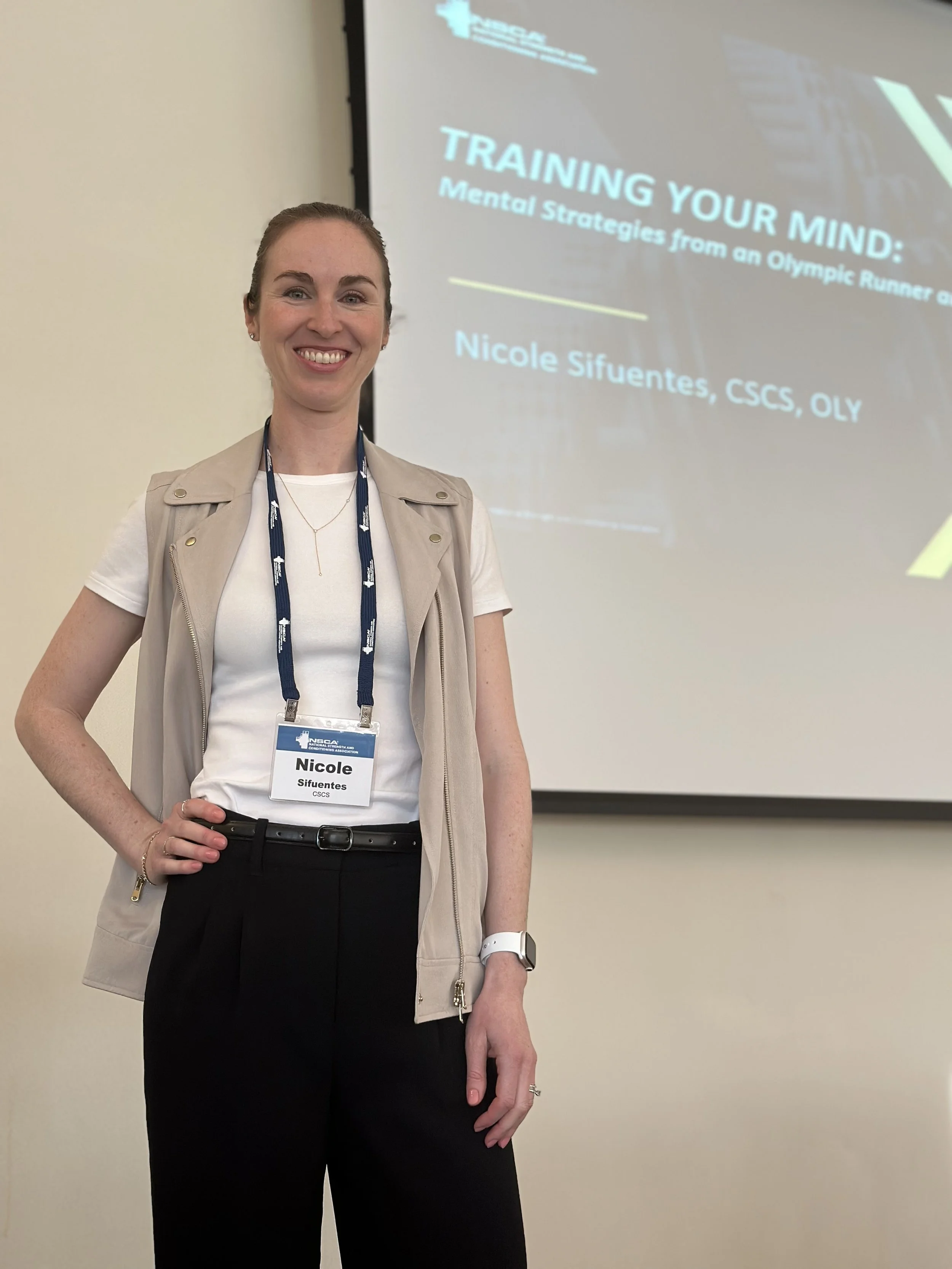 NSCA Conference Presentation: My Experience