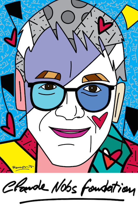 Claude Nobs Foundation by Romero Britto