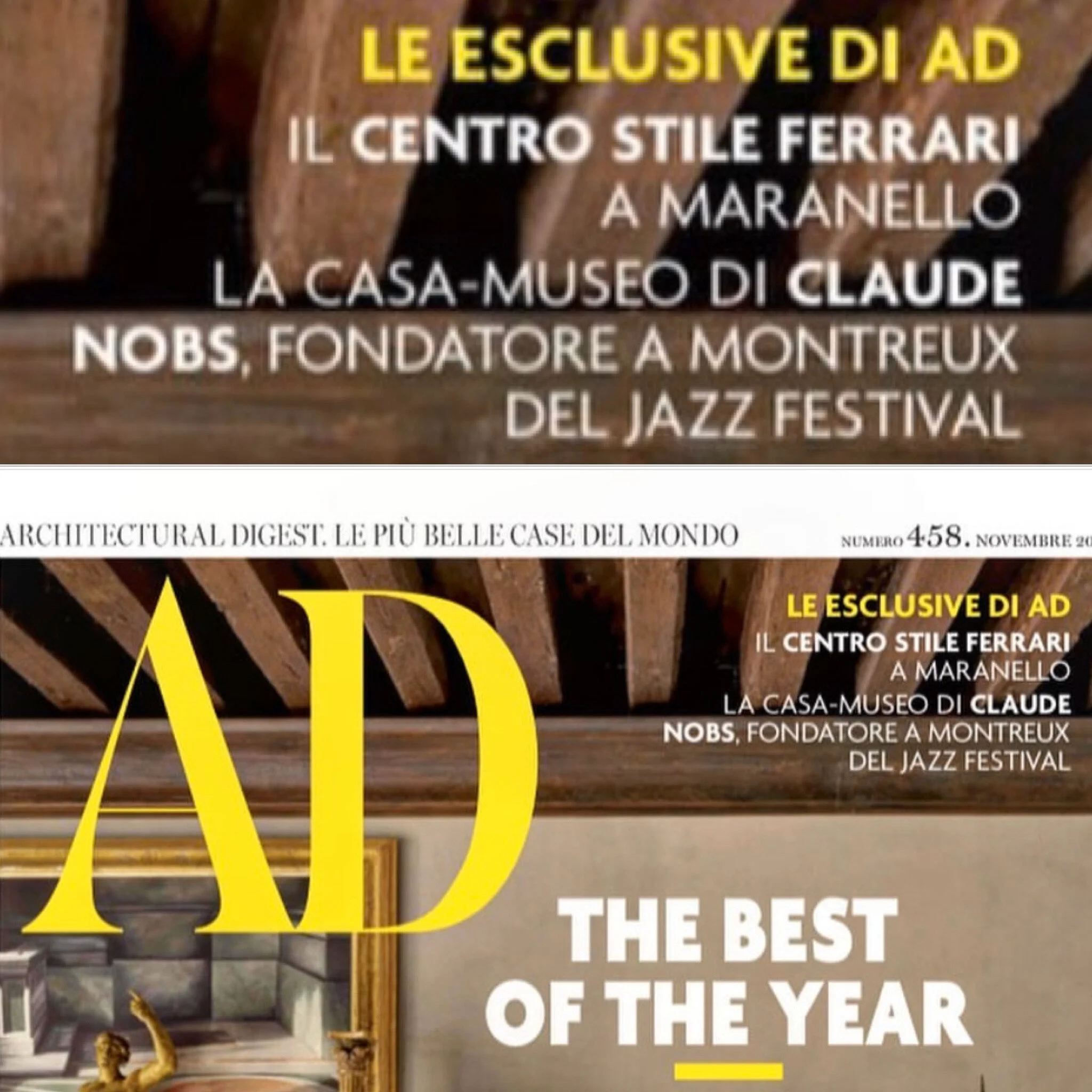 Architectural Digest. Le più belle case del mondo. La casa-museo di Claude Nobs.