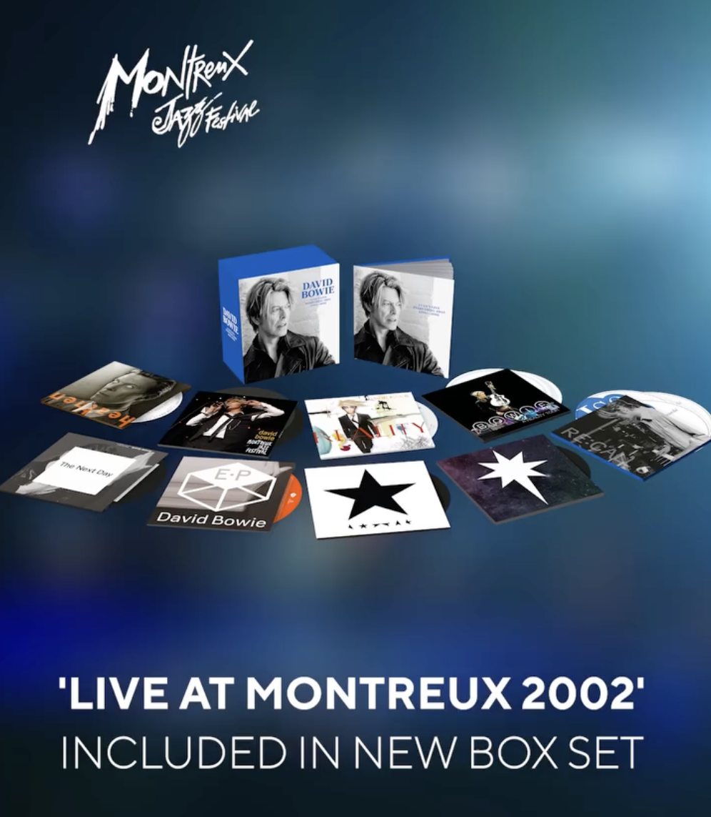 DAVID BOWIE - MONTREUX JAZZ FESTIVAL 2002 EXCLUSIVE TO ERA 6 BOX