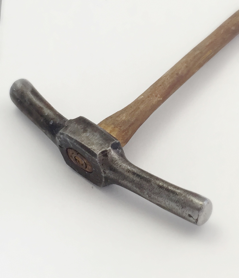 Hammer used for texture and shape