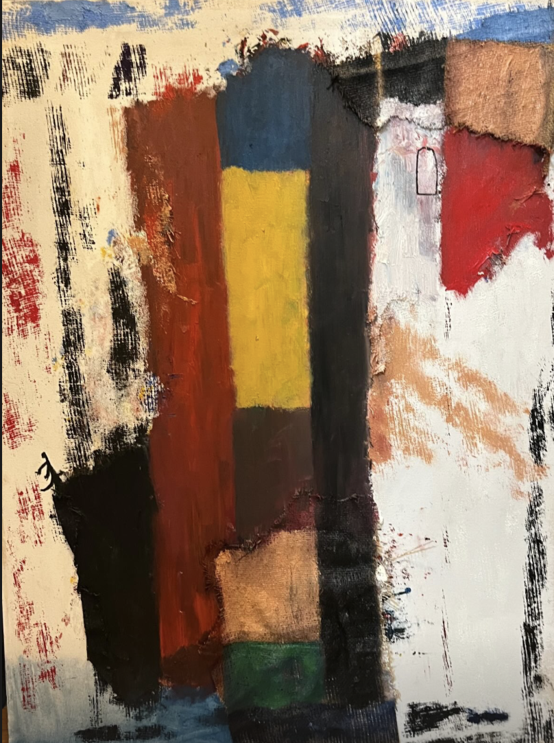 Isolation
Oil, burlaps on canvas
2024