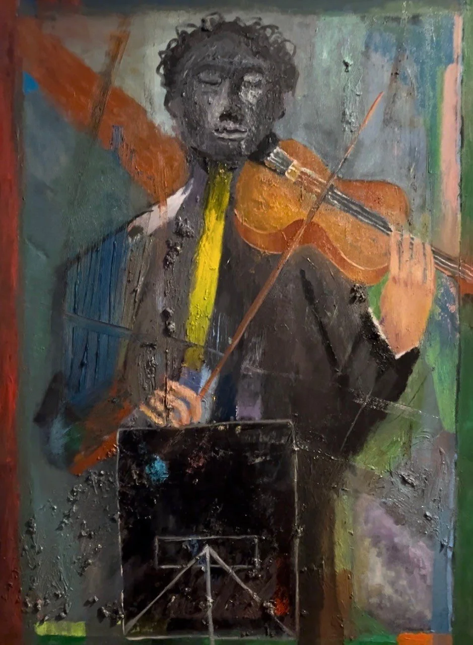 Violinist
Oil on canvas
2023/2025