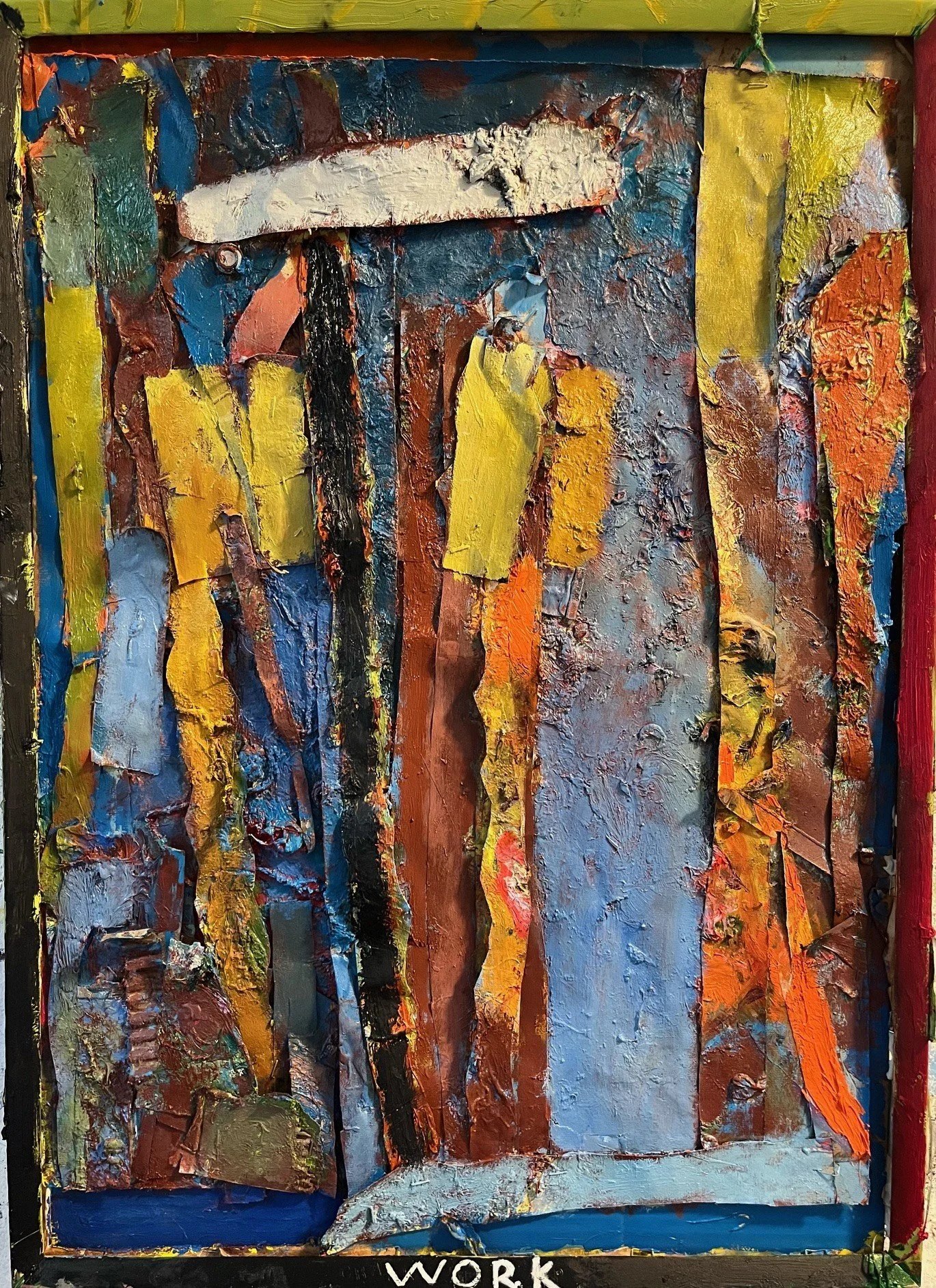 Oil, on paper, on cardboard in metal frame
2024/2025