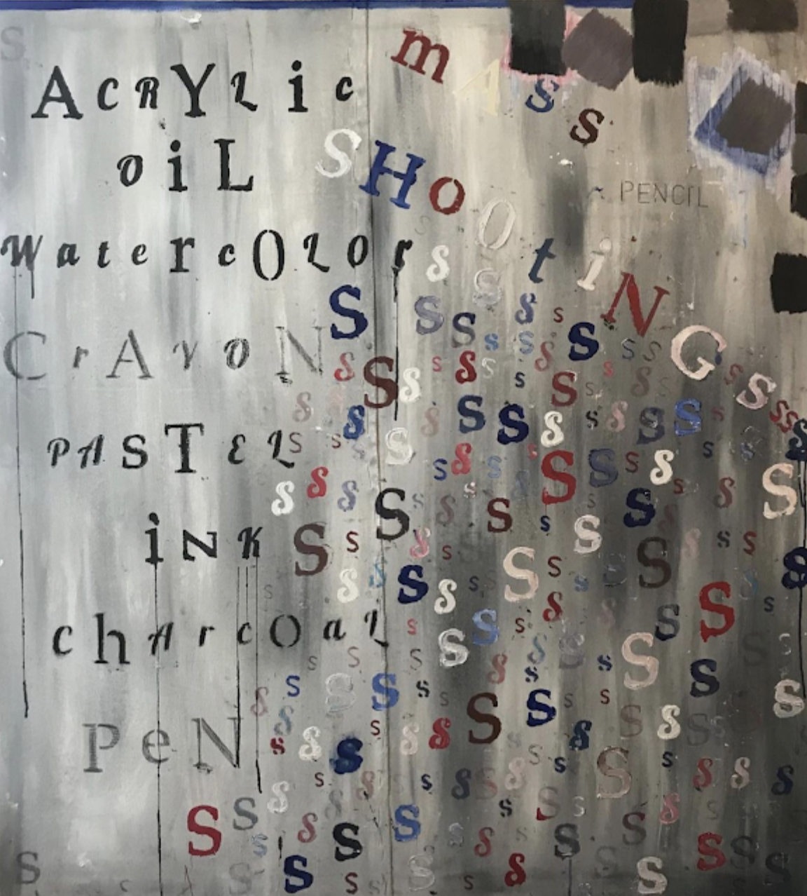 Painting to the news
Mediums listed on canvas
2023