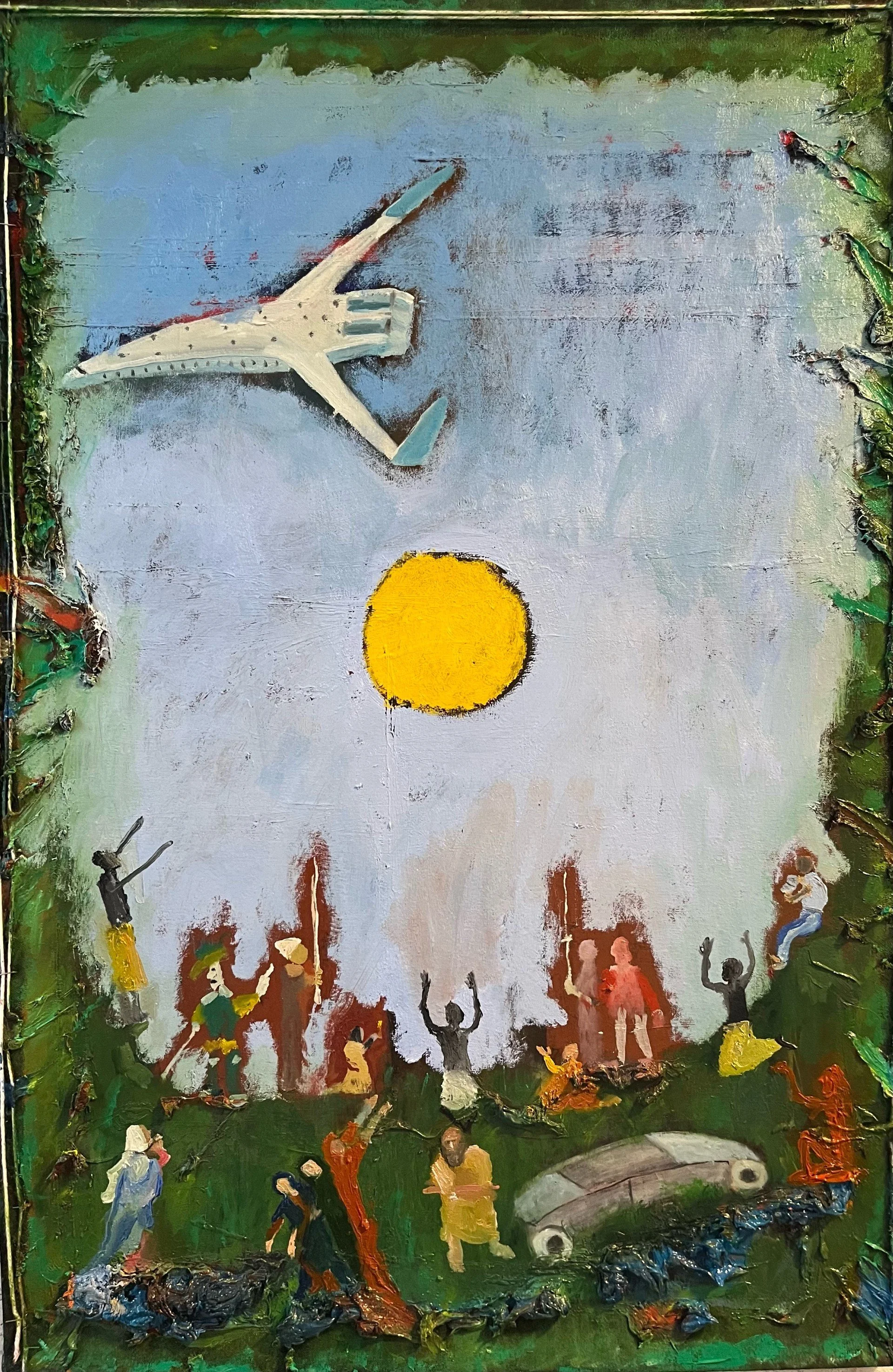 Sun god
Oil on canvas
2023/2025