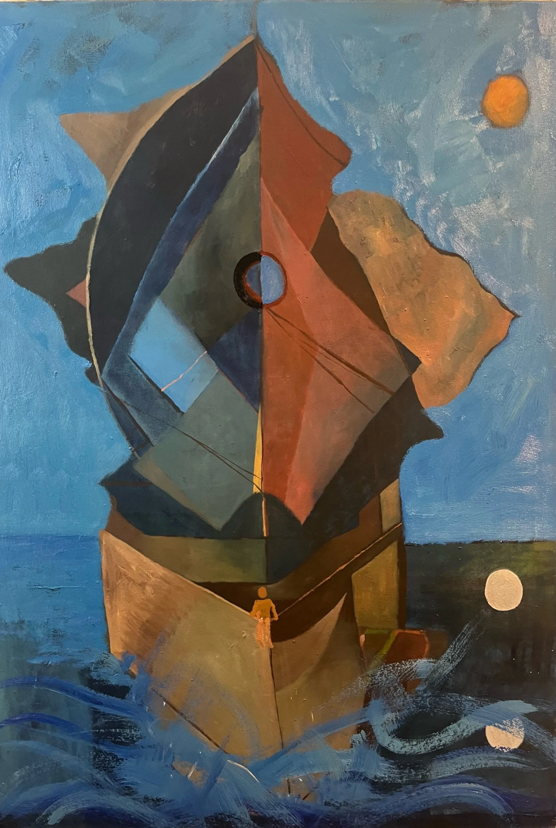 Builder
Oil on canvas
2009/2025