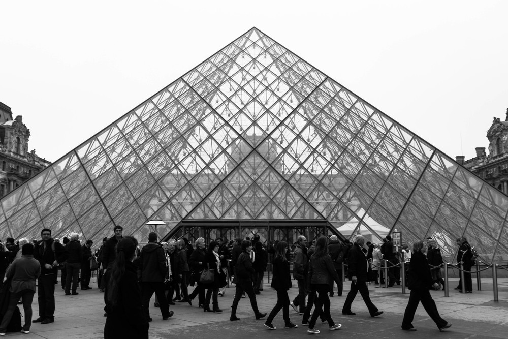 Pyramid in Paris