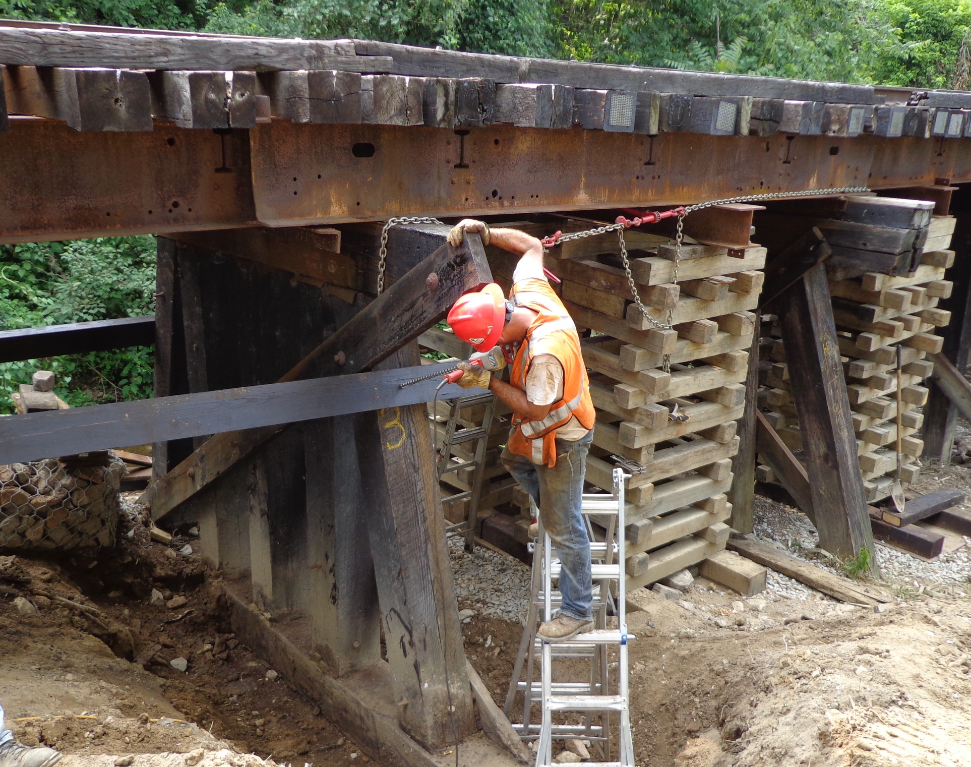 Bridge work, Zanesville, OH.JPG