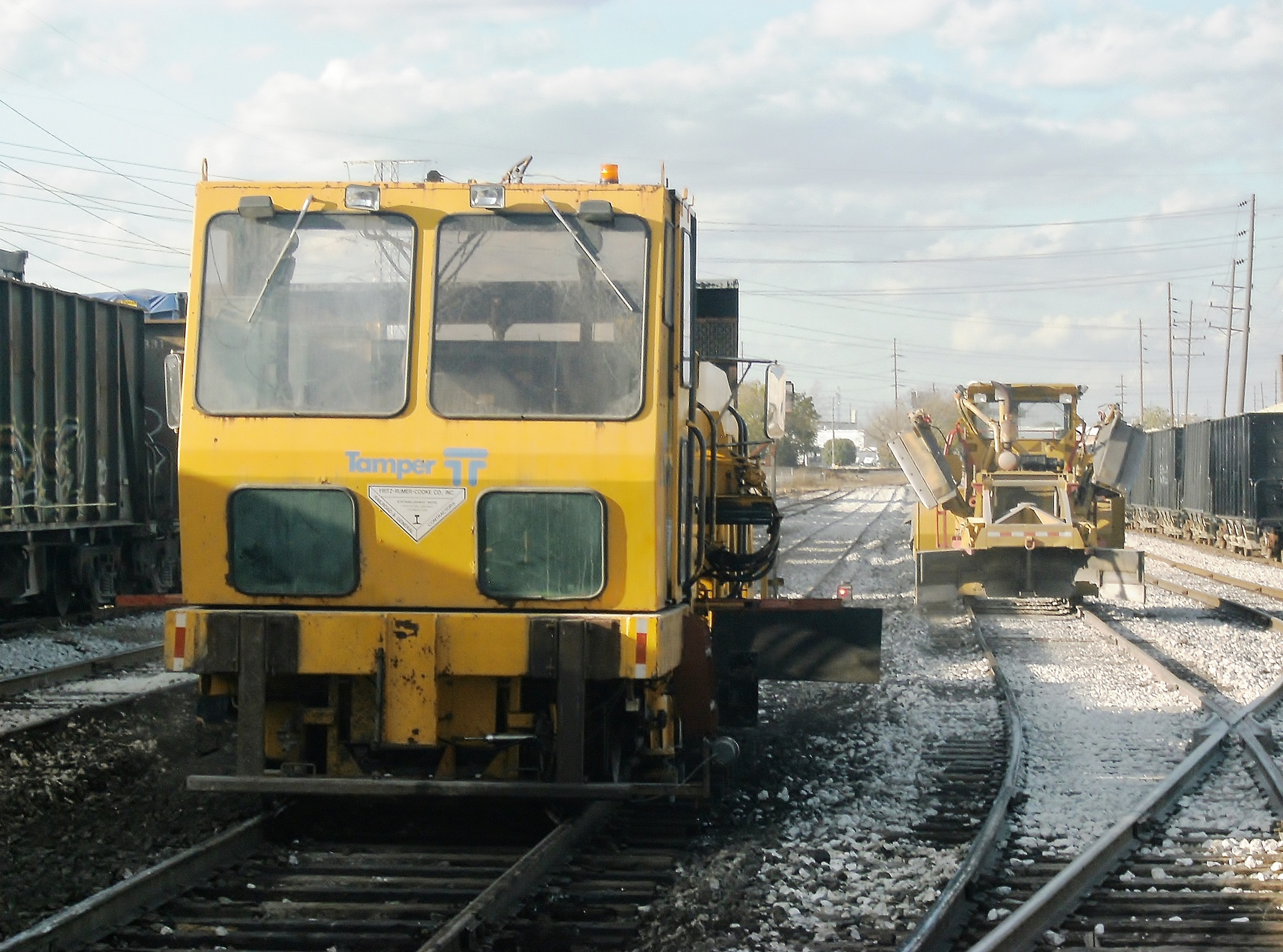 FRC surfacing yard tracks. Novemeber 2011.jpg