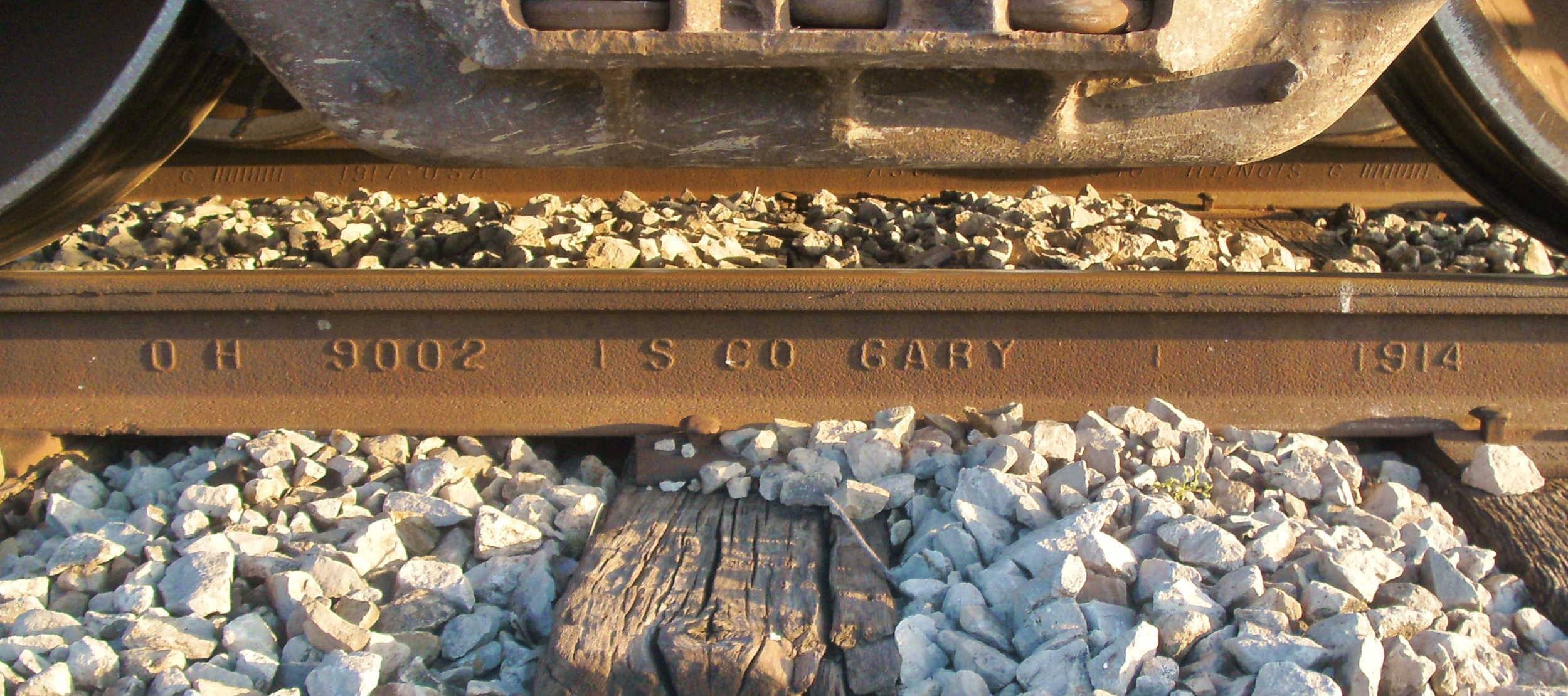 Maintaining 100-year old rail..JPG