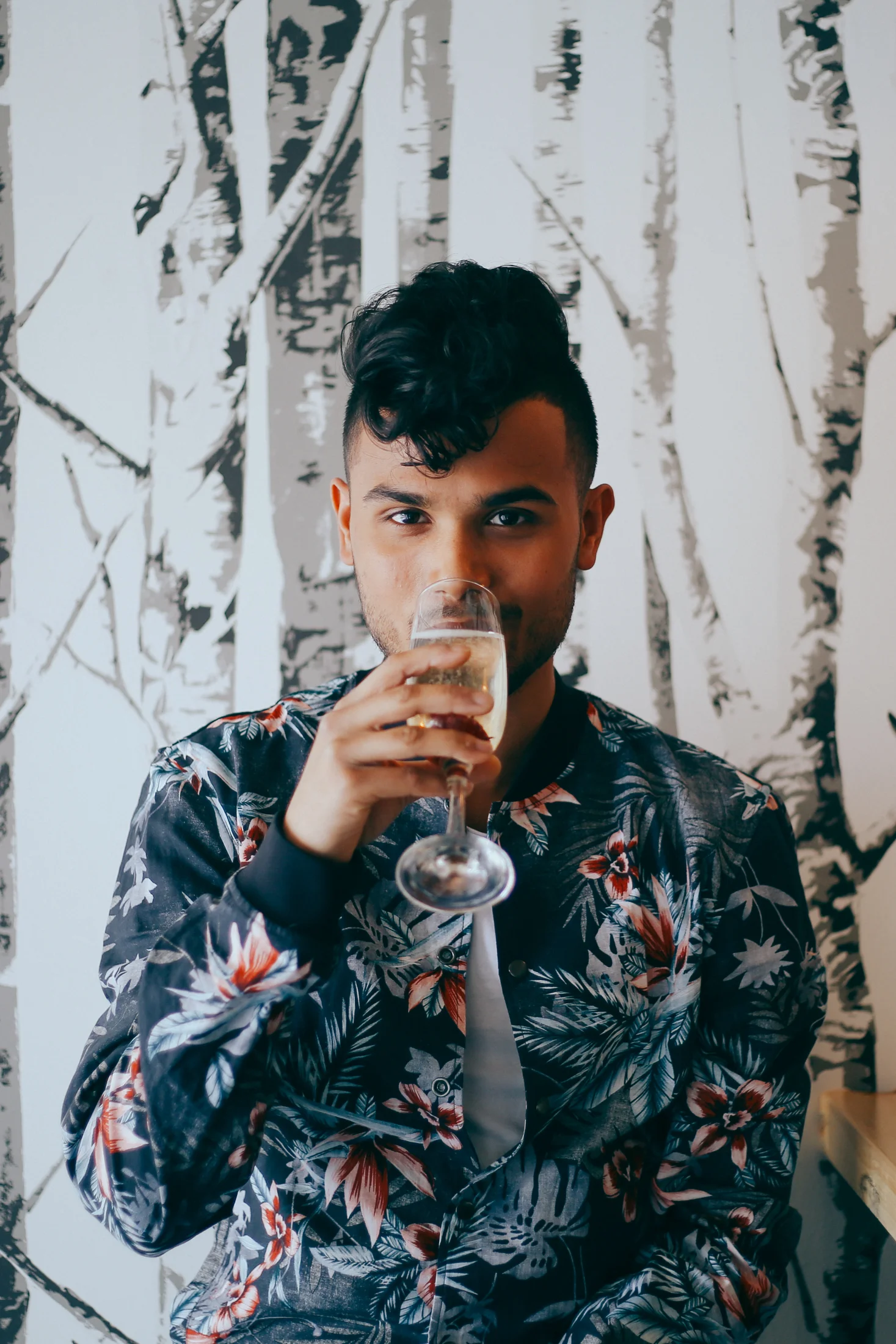 The Creative Pantry Co-Founder @abhishekdekate blending in with the wall.
