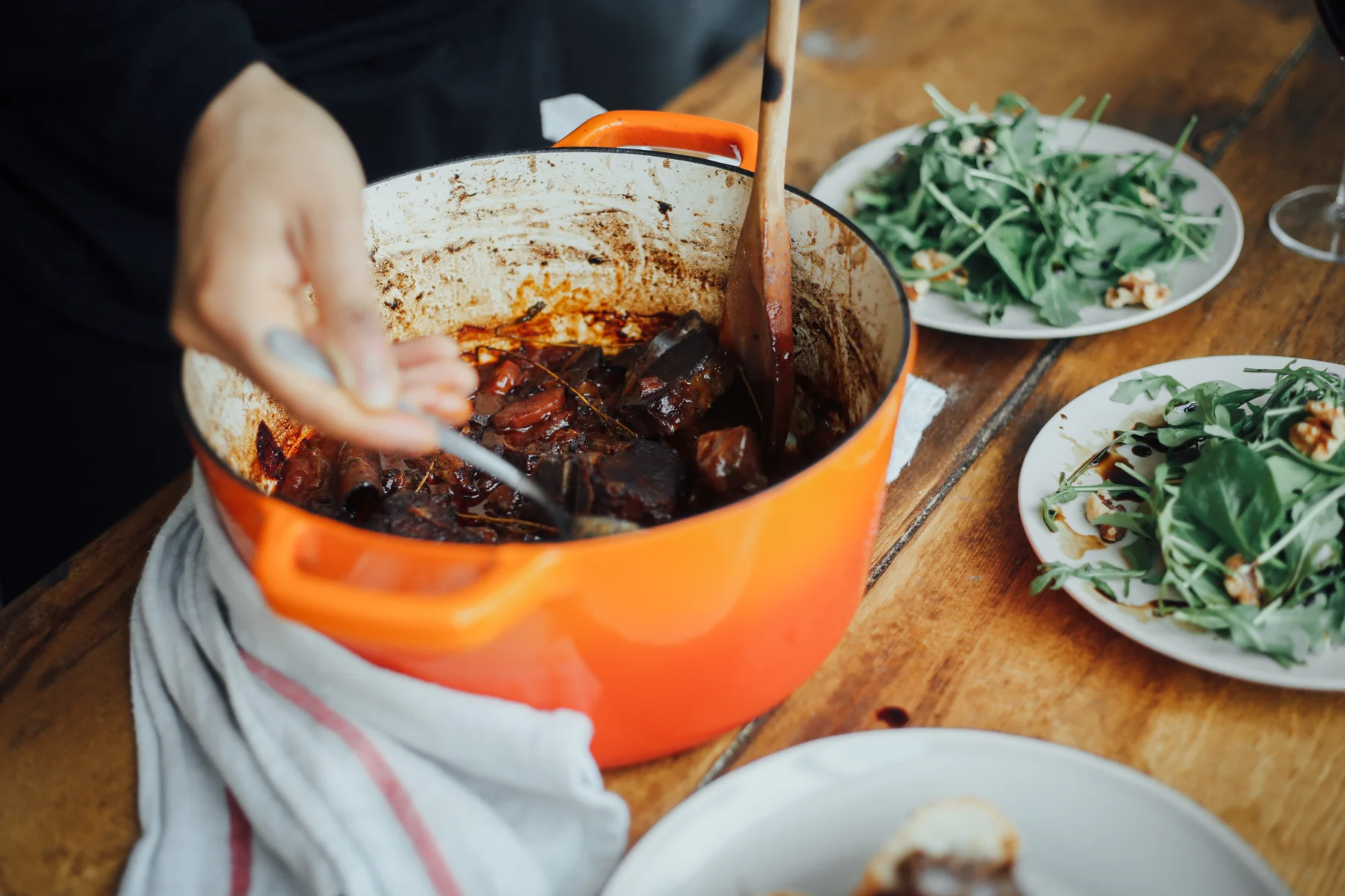 The One with the Lamb Bourguignon