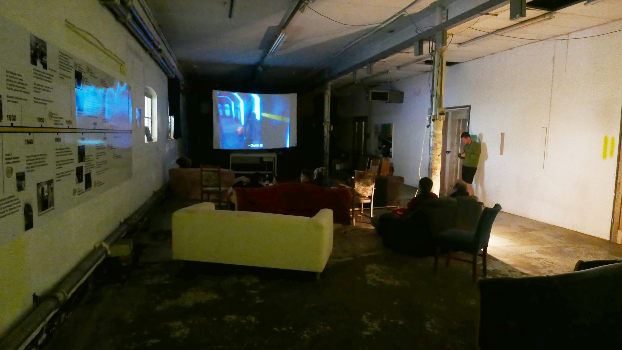 Films being shown in the Lower Gallery