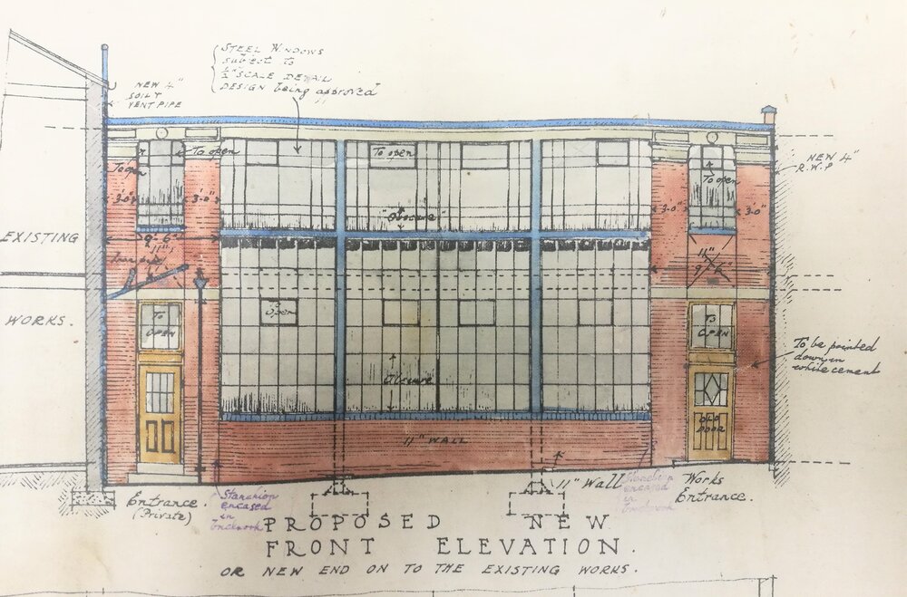 Plans for the Last Phase of Expansion - built circa 1929