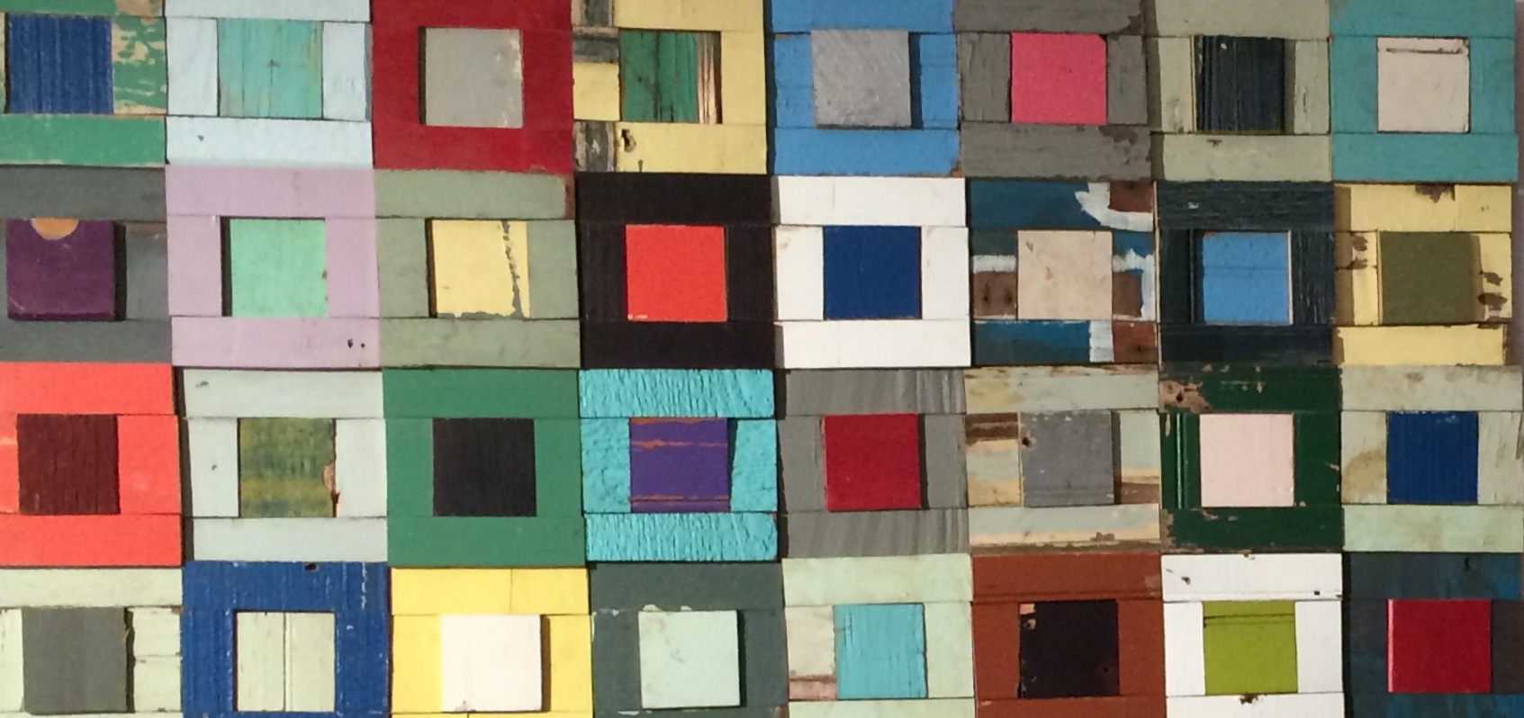 Detail from When I am 64 by Laura Petrovich-Cheyney.