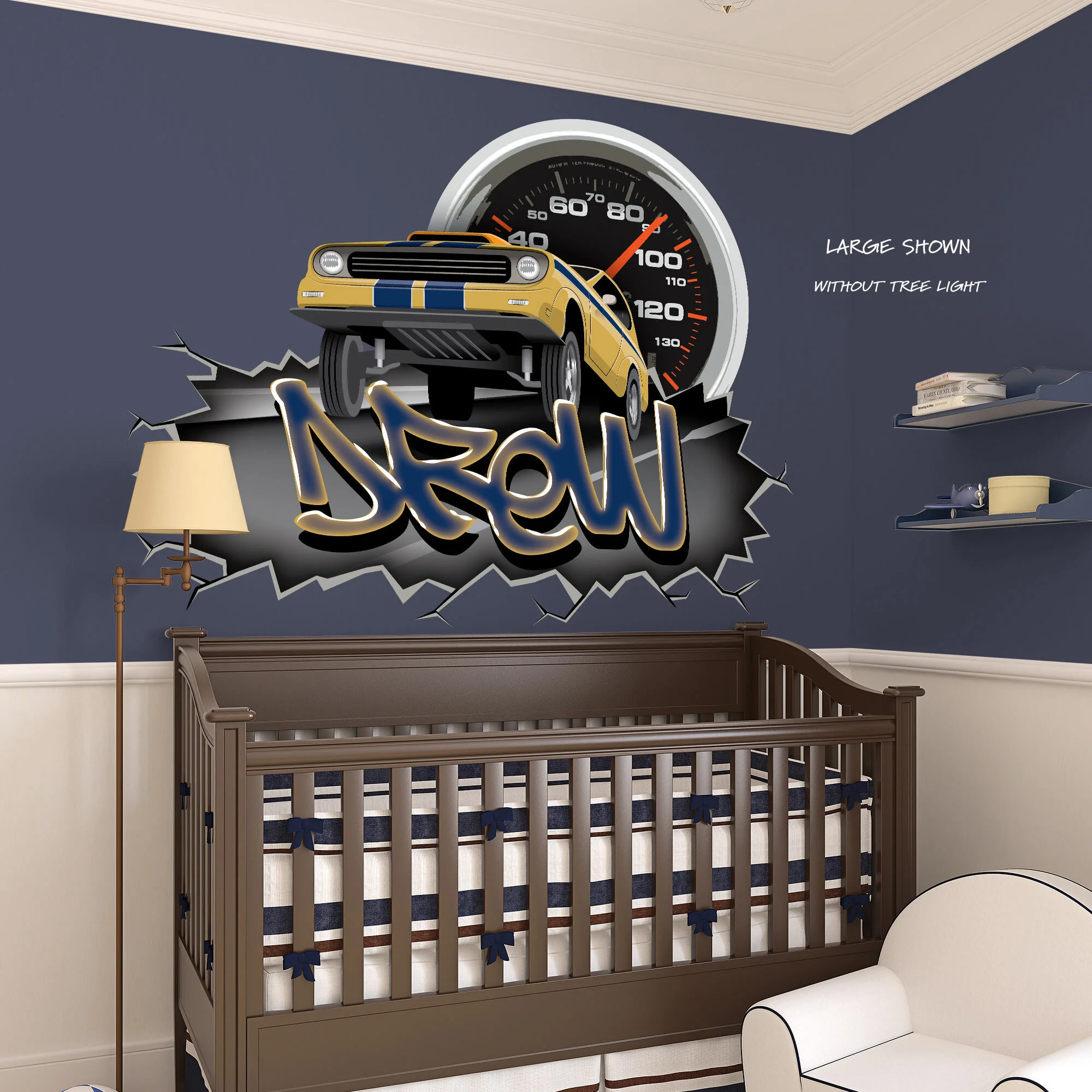 Drag Racing Wall Decal — Heart Your Walls