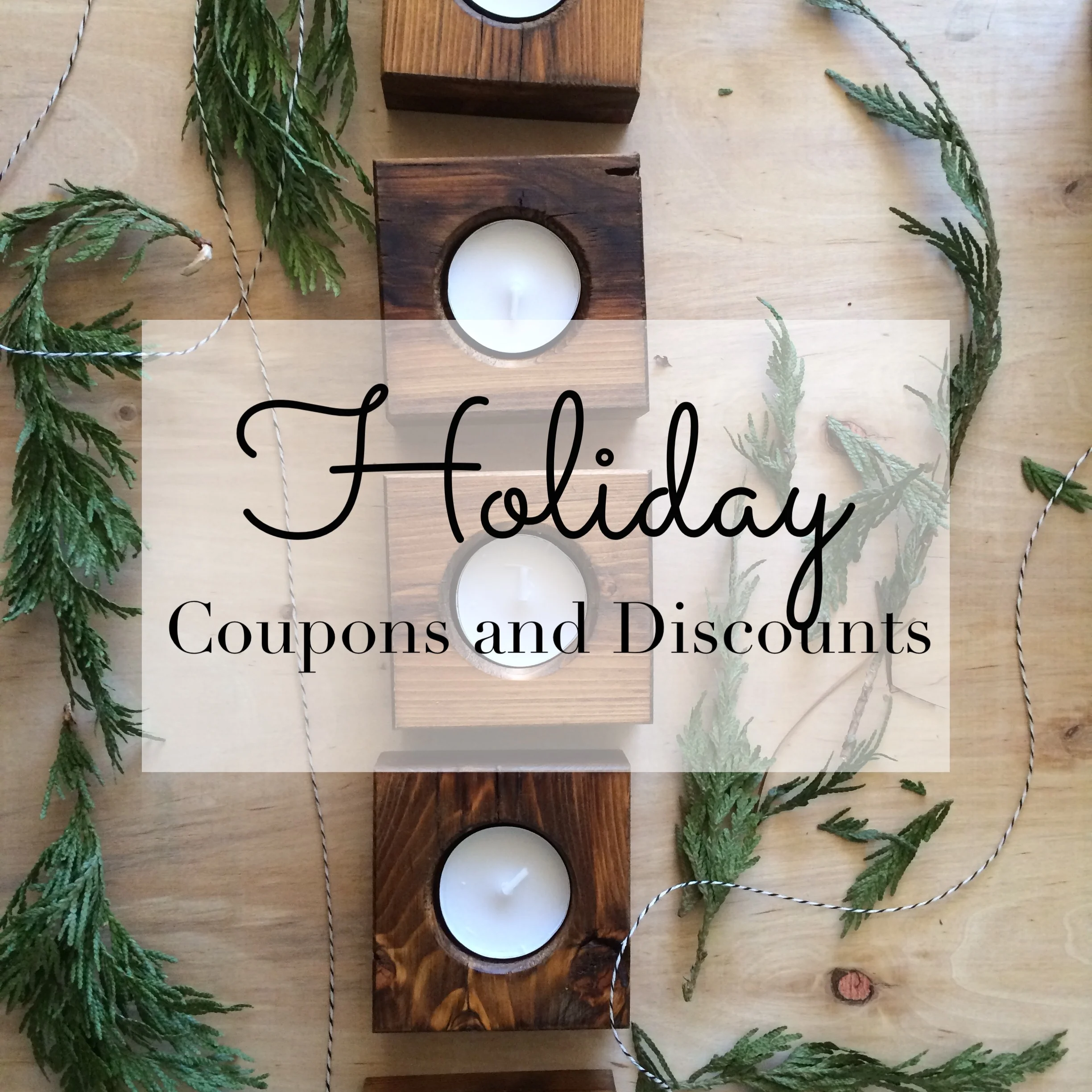 Offering Coupons and Discounts