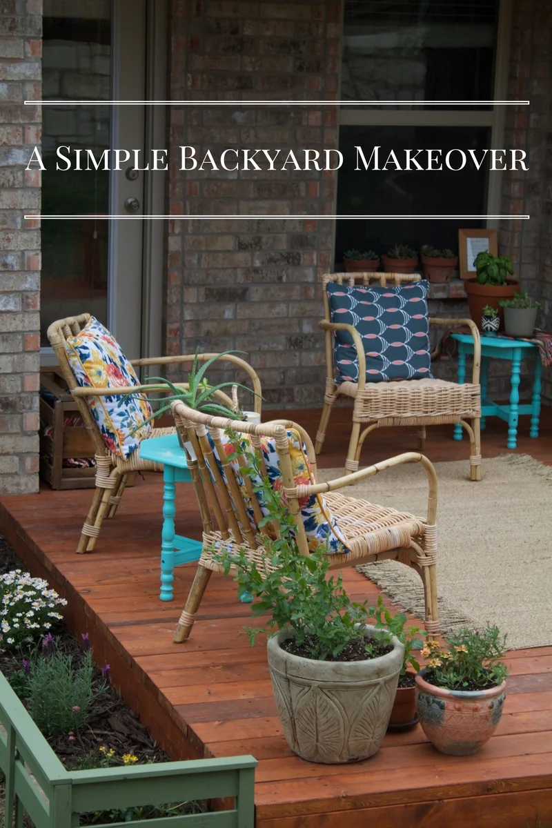 A Simple Backyard Makeover