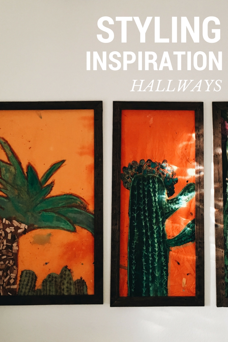 Styling Inspiration - Hallways