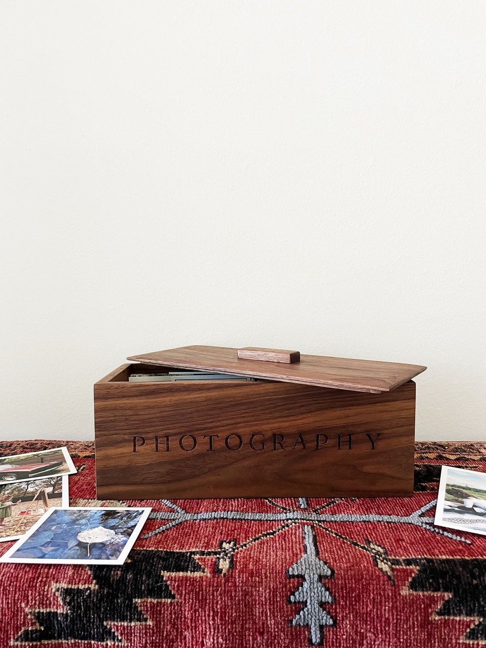 4x6 Photo Box, Personalized, Wooden Keepsake, Wooden Box, Wedding