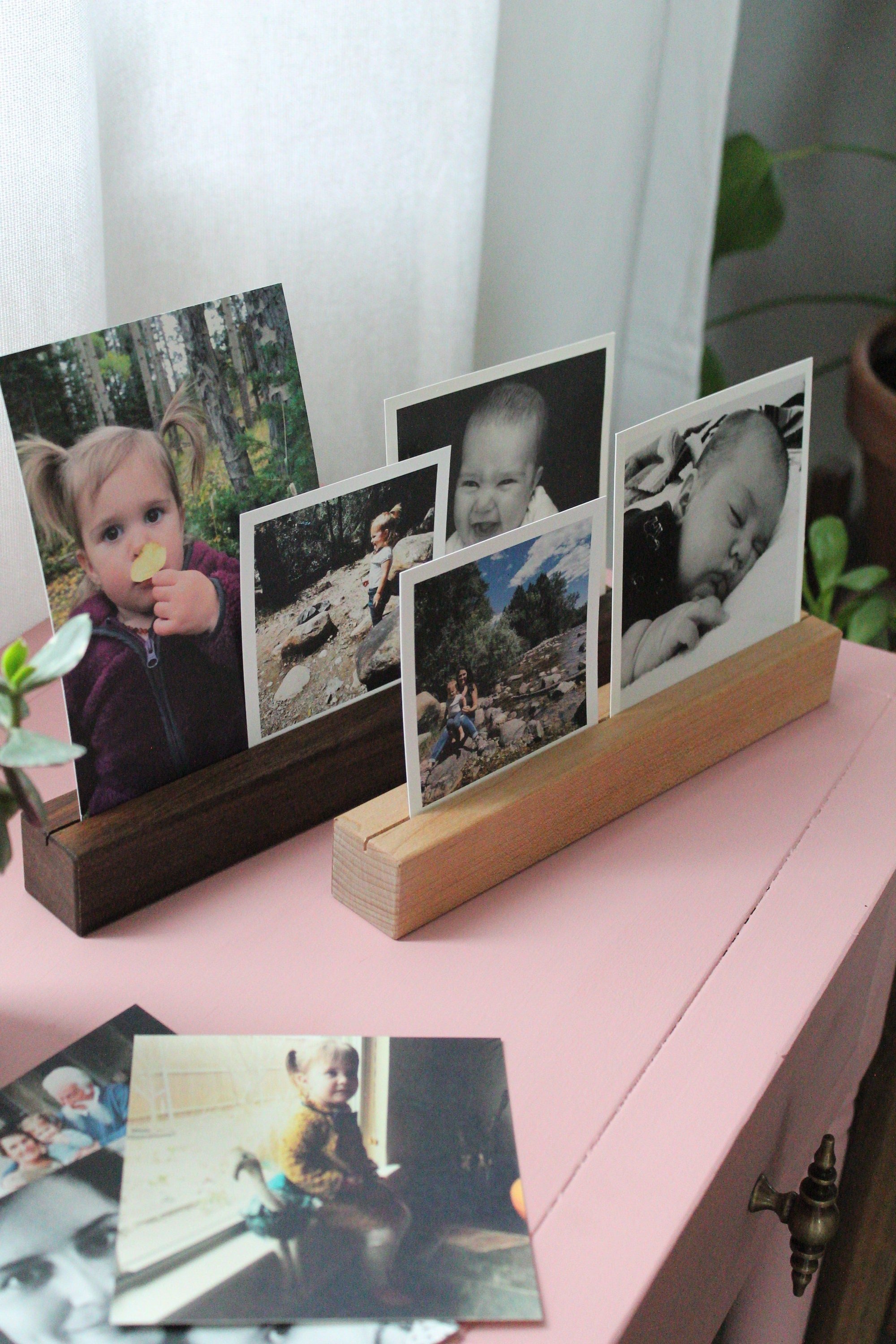 Photo Shelf, Photo Rail, Photo Ledge, Desk Decor, Maple Shelf, Photo Display Shelf, Hardwood Shelf, Wood Ledge, Wedding Gift, Shelf, Photo