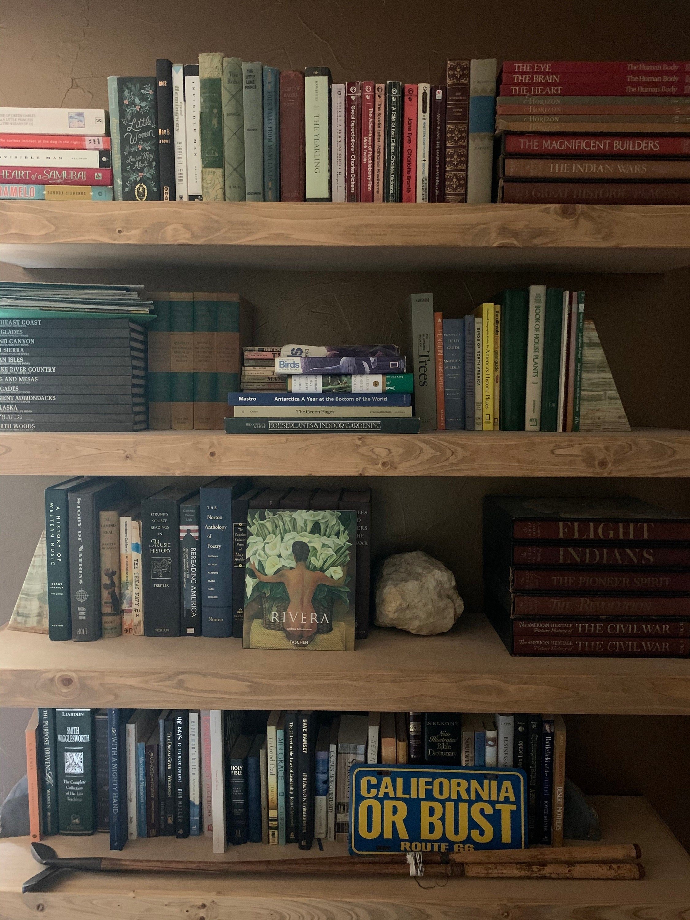 Wooden Wall Floating Shelf, Nursery Shelf, Essential Oil Shelf, Floating Shelf Bracket