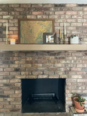 White Oak Wood Mantel for Fireplace with Bracket, Heavy Duty Walnut Fireplace  Mantel, Rustic Fireplace Mantel in White Oak, Maple, Walnut and Pine — Hurd  u0026 Honey