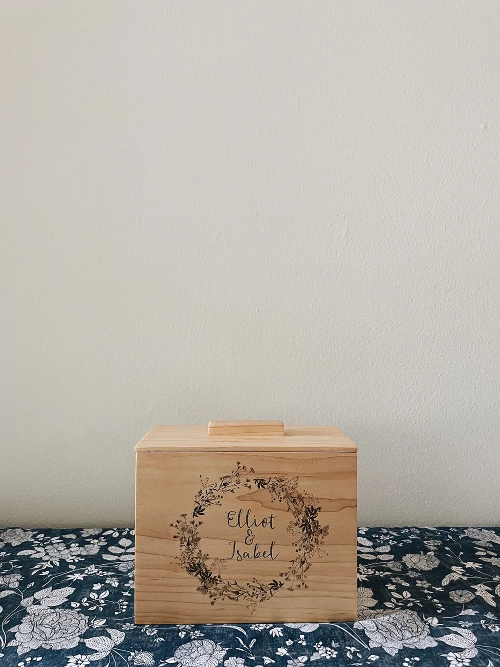 Engraved Wedding Photo Box, Personalized Wedding Gift, Wooden Keepsake Box,  Anniversary Box, Memory Box, Heirloom Box, Personalized Box — Hurd \u0026 Honey, image size:1000x1333