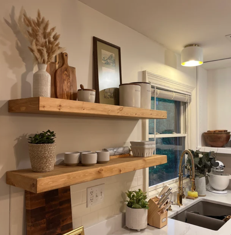 Kitchen Ideas - Floating Shelves — Hurd & Honey