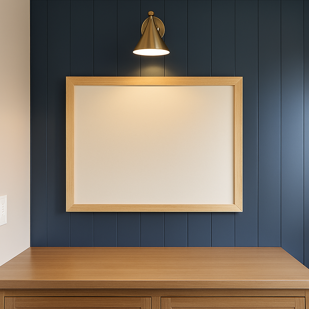 Maple Framed Bulletin Board