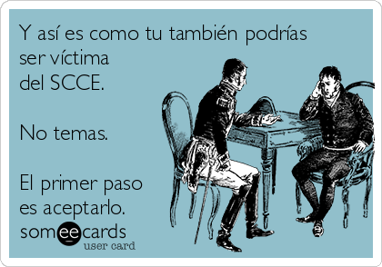 Si has descubierto que sufres de SCCE, no tengas miedo. Tiene solución.