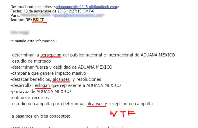 Tantas señales desde el momento 1...