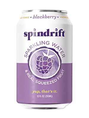 Spindrift Blackberry Sparkling Water
