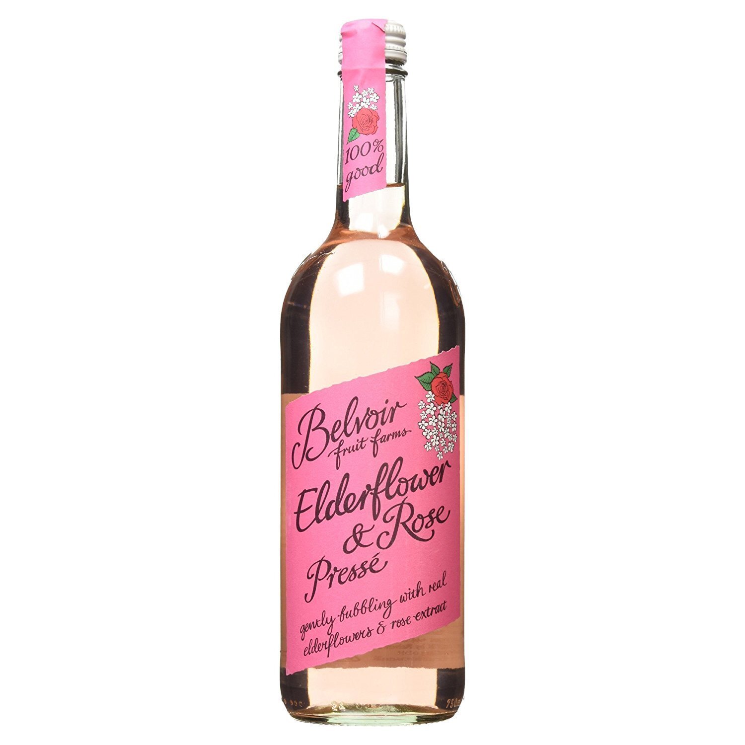 Belvoir Fruit Farms Organic Elderflower & Rose Lemonade