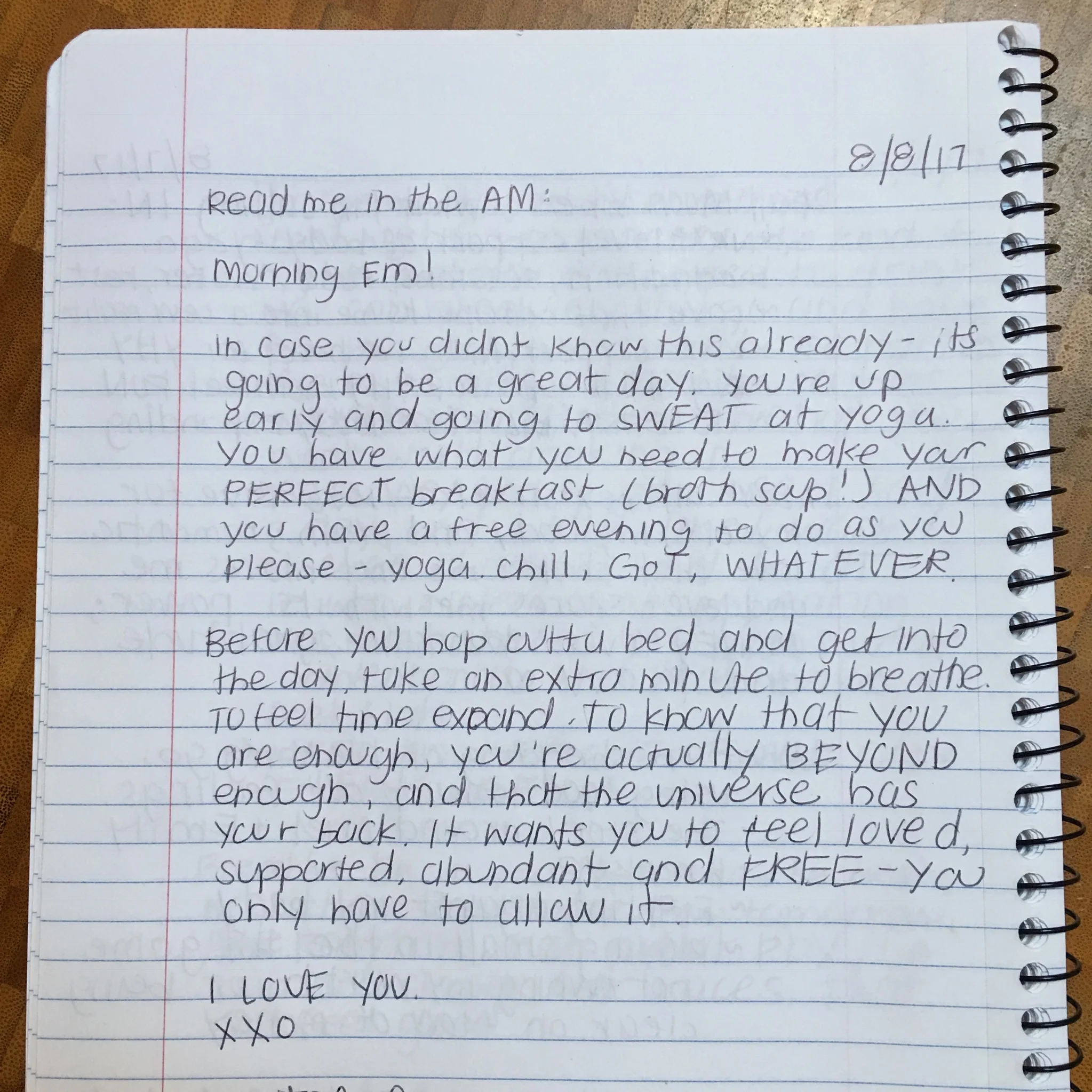 A Letter To Myself  ravasqueira.com