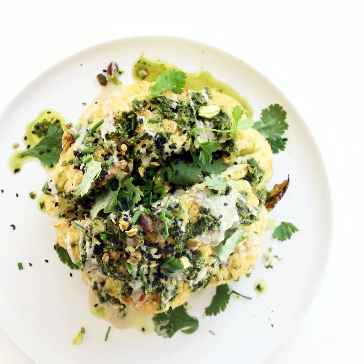 Whole Roasted Cauliflower from Tasty Plan