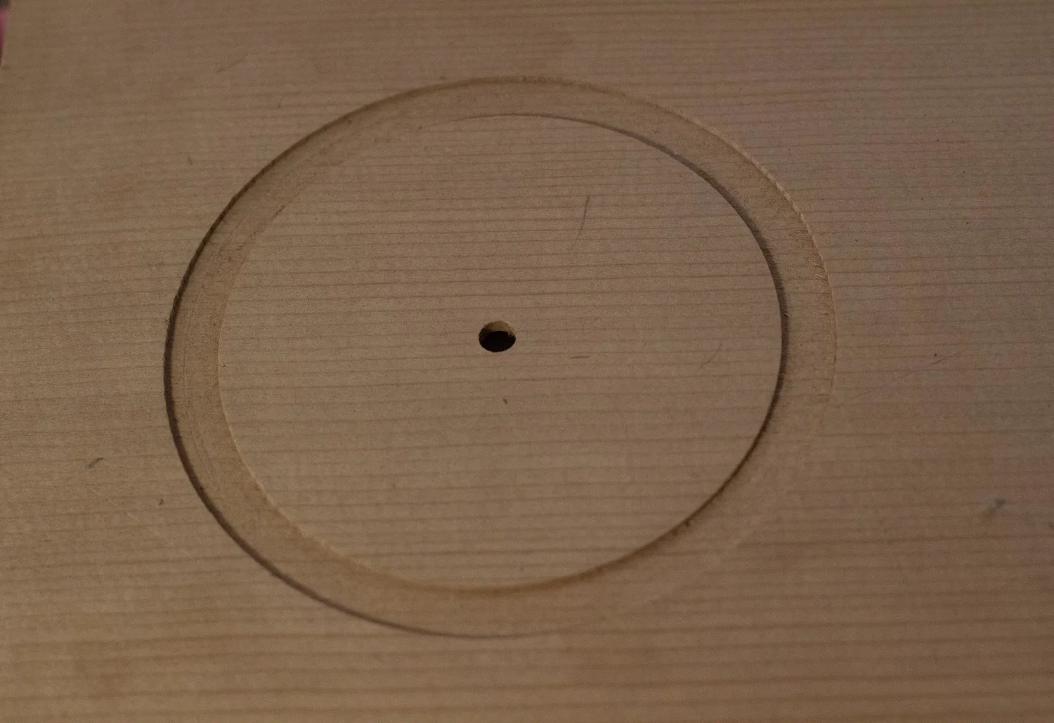 A test rosette channel